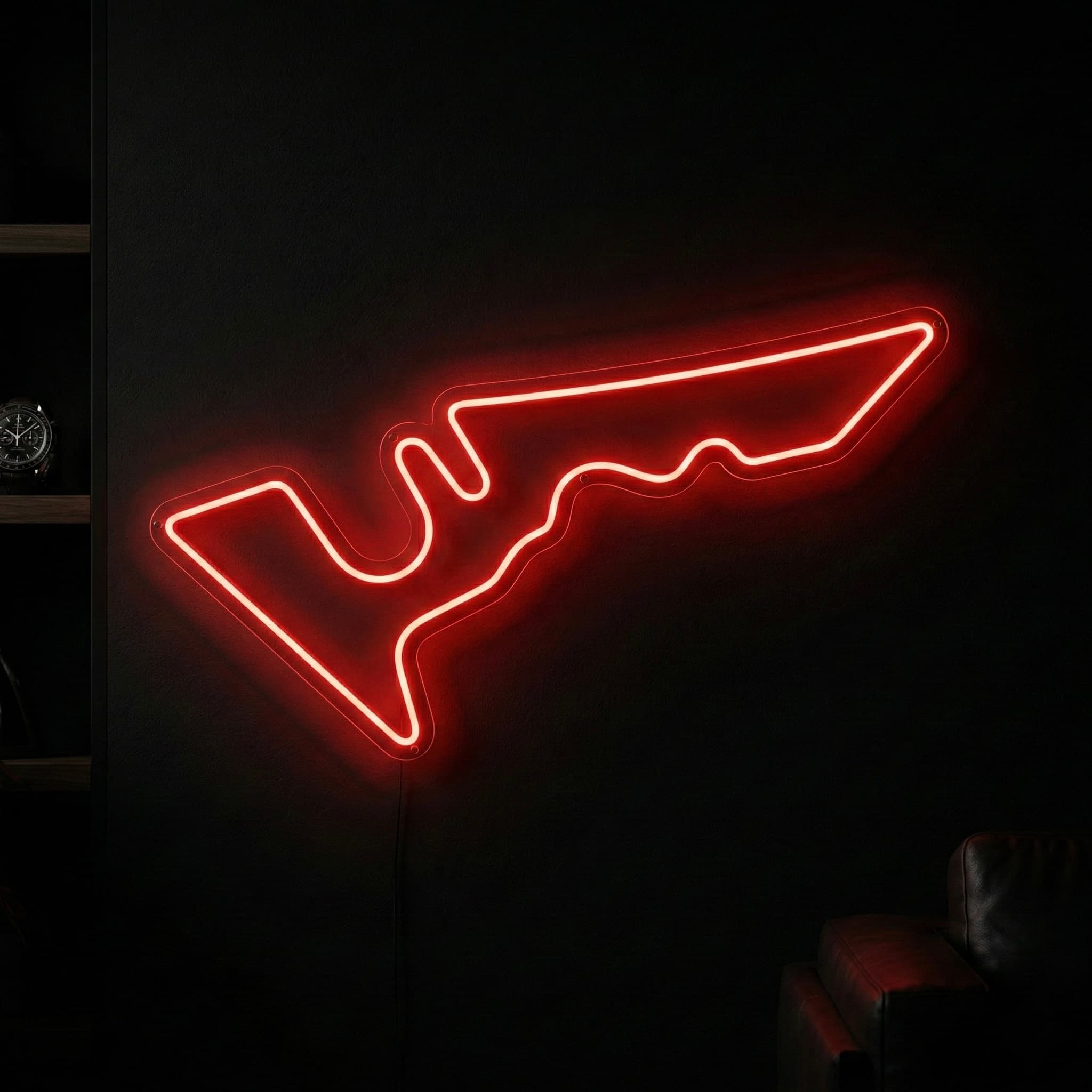 Austin circuit neon sign