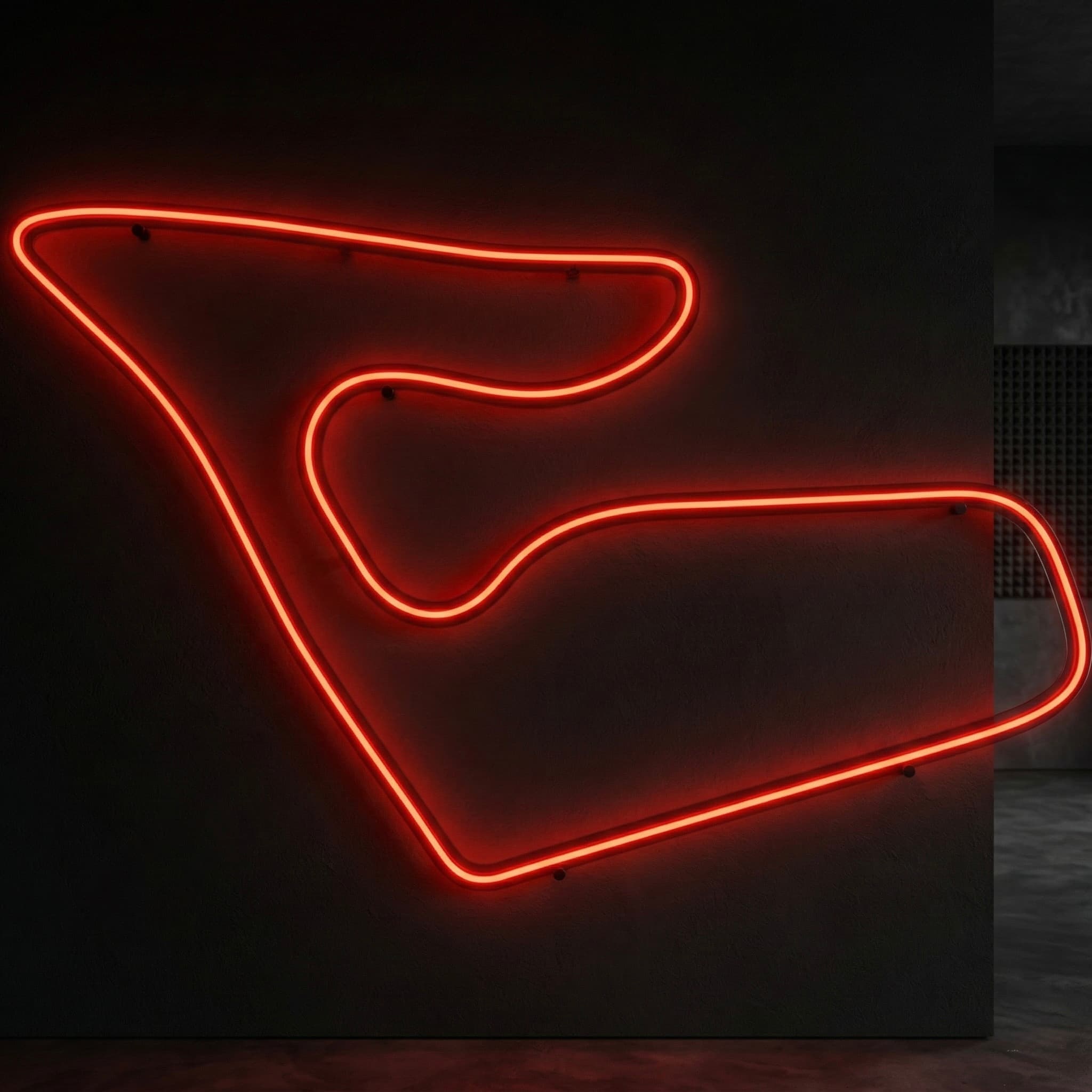 Austria circuit neon sign