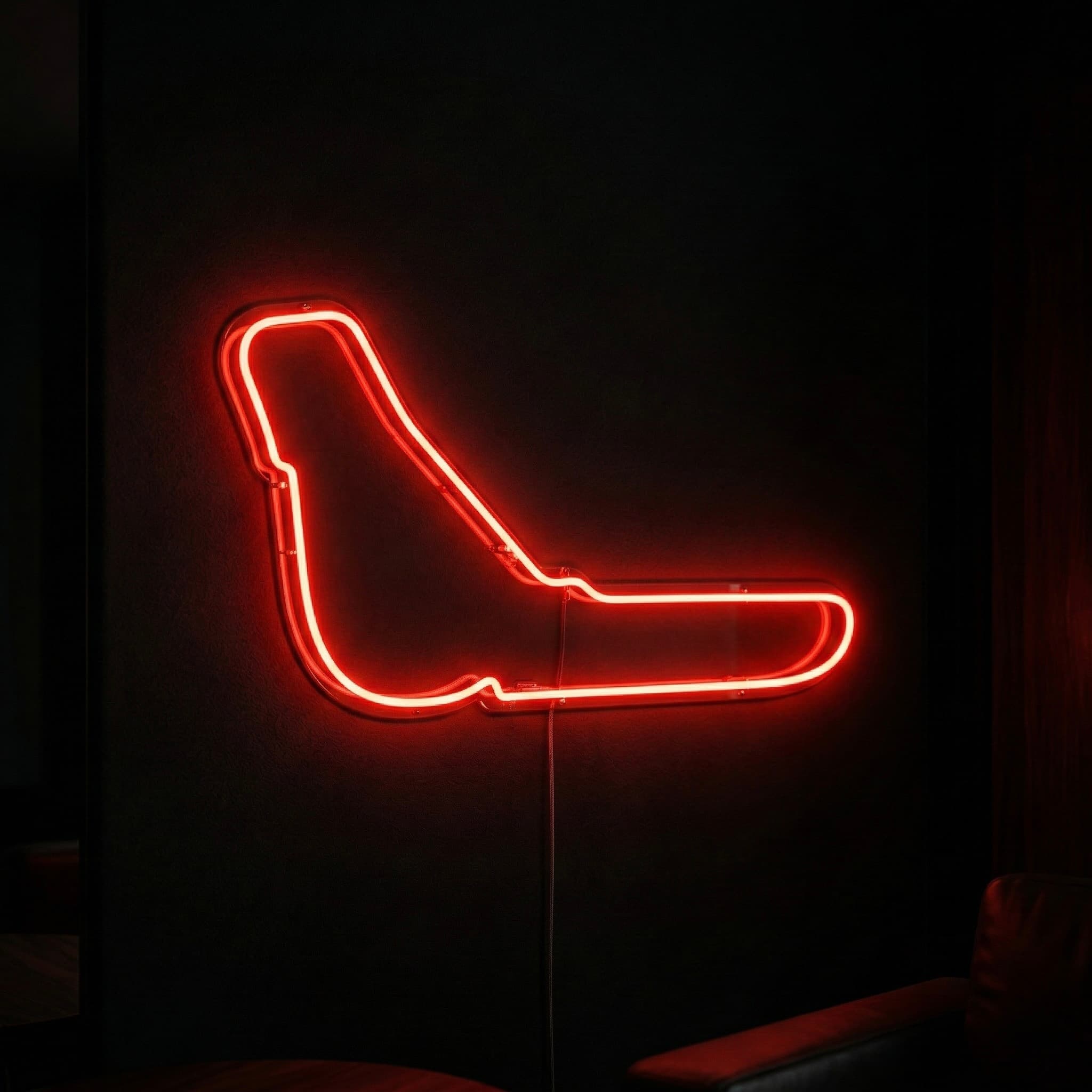 Monza circuit neon sign