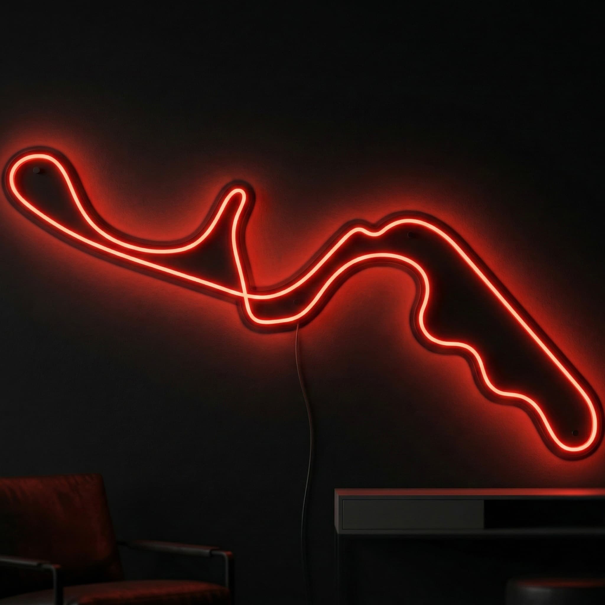 Suzuka circuit neon sign